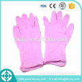 Disposable powder free pink nitrile gloves                        
                                                                                Supplier's Choice